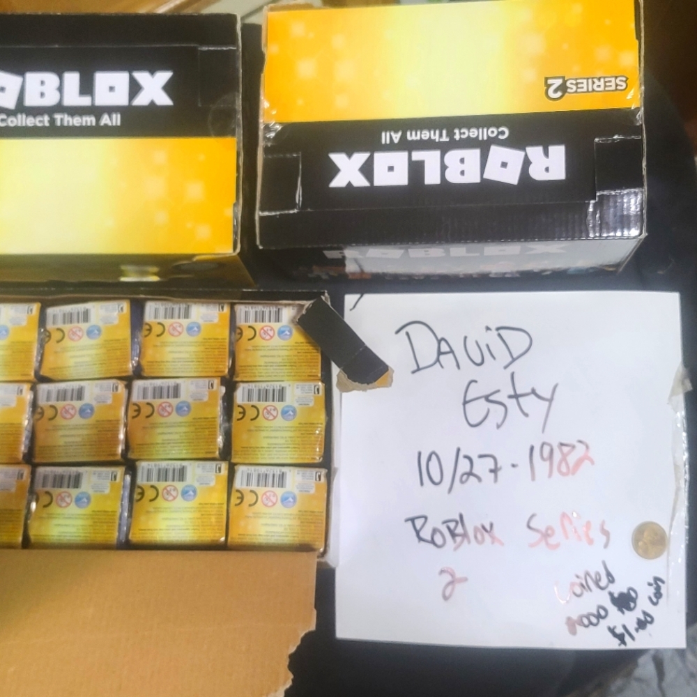 3 cases of 24 brand new individual Roblox series 2 blind boxes
